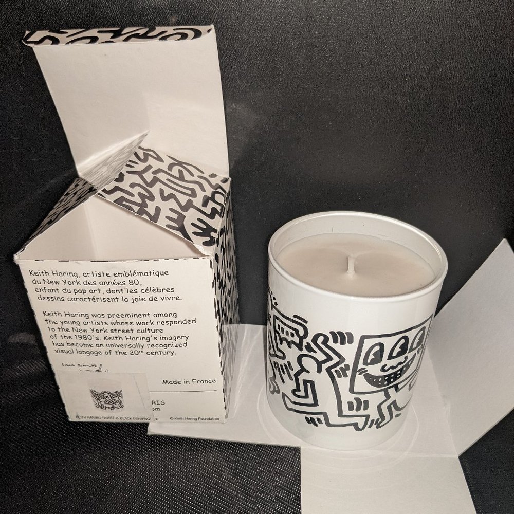 Keith Haring candle